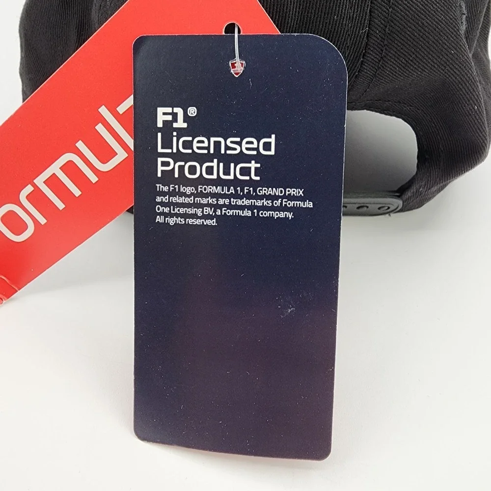 Formula 1 The Pinnacle of Motorsport Hat Black Snapback Licensed Cap‎ NEW w/ Tag